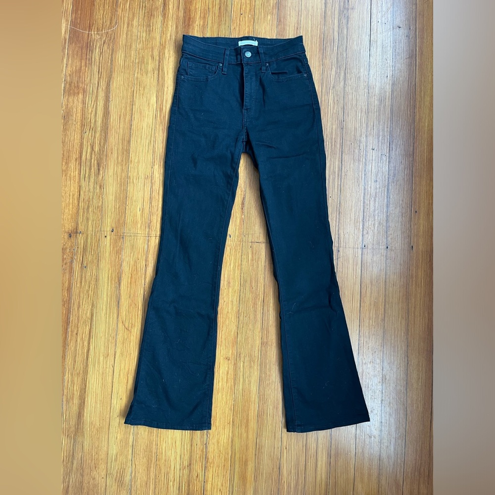Levi’s - 725 High Rise Bootcut Black Jeans - Size 27